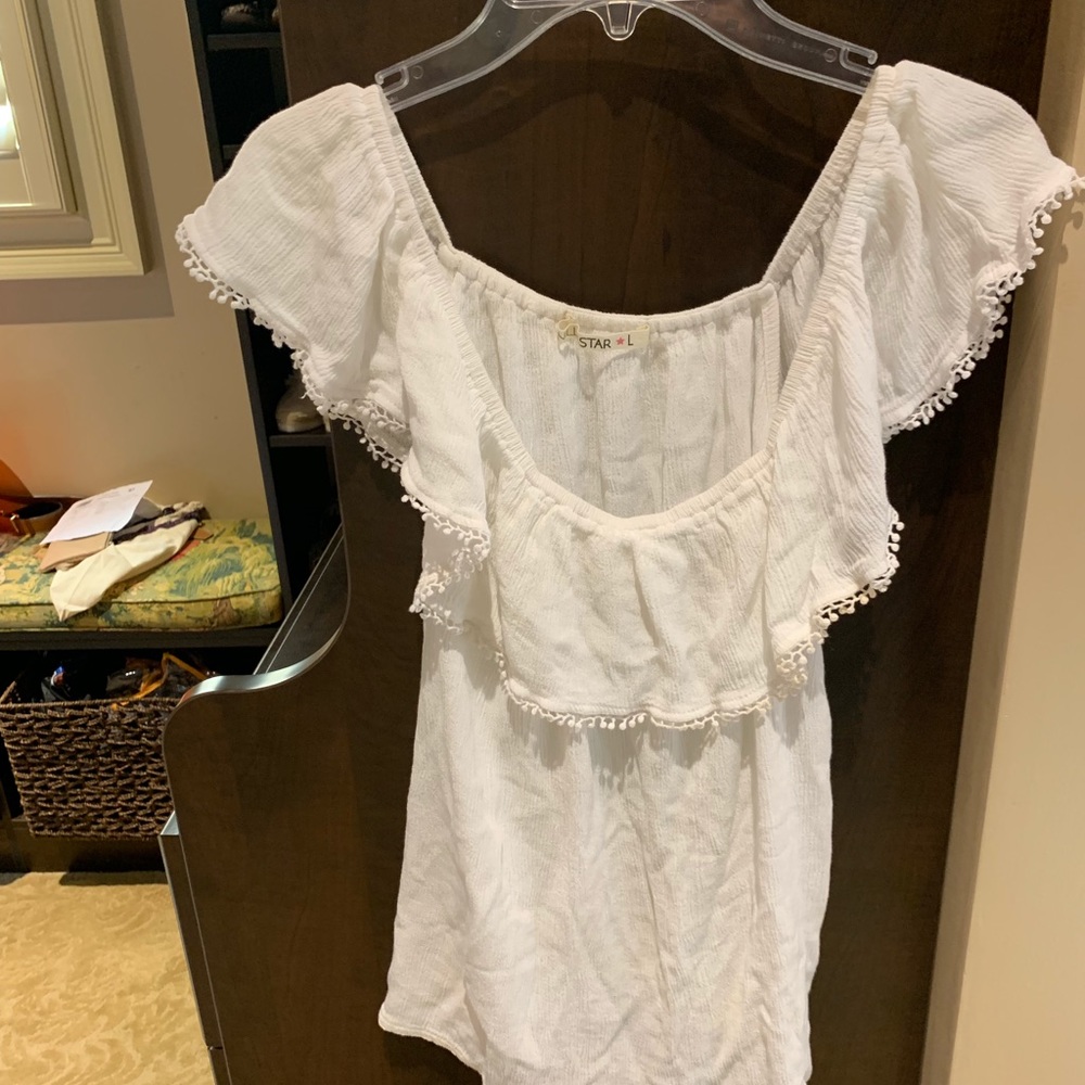 off the shoulder blouse